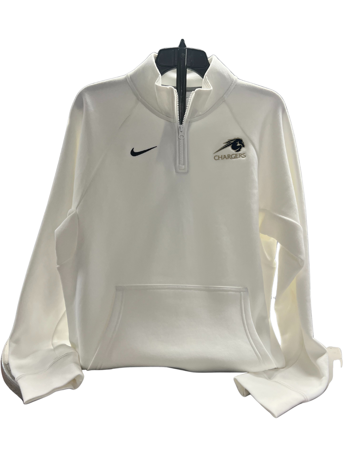 *Adult Nike Club Fleece 1/4 Zip Chargers w/ Logo