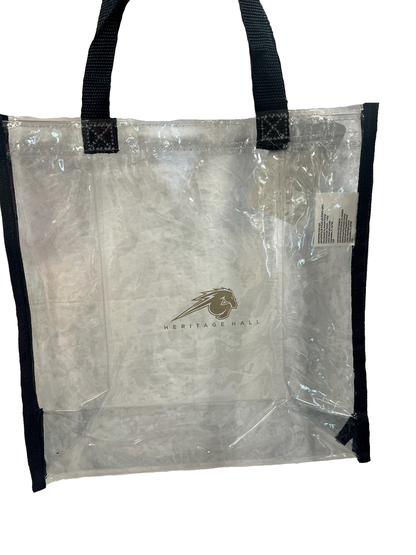Clear Game Bag, Heritage Hall