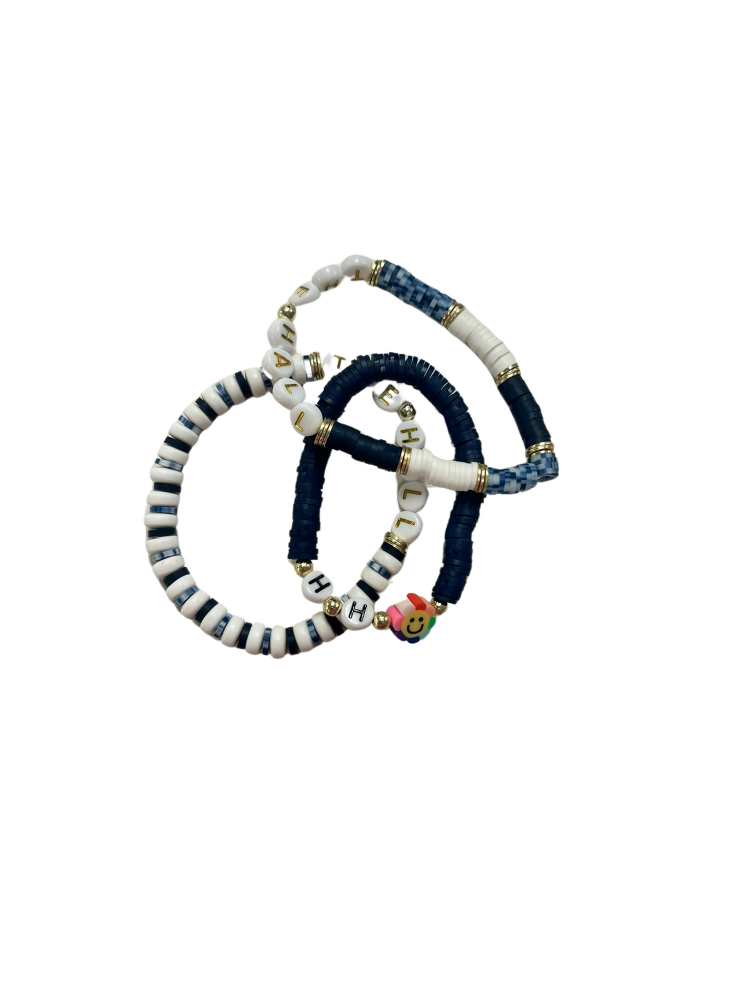 *Charger Clay Bead Bracelet