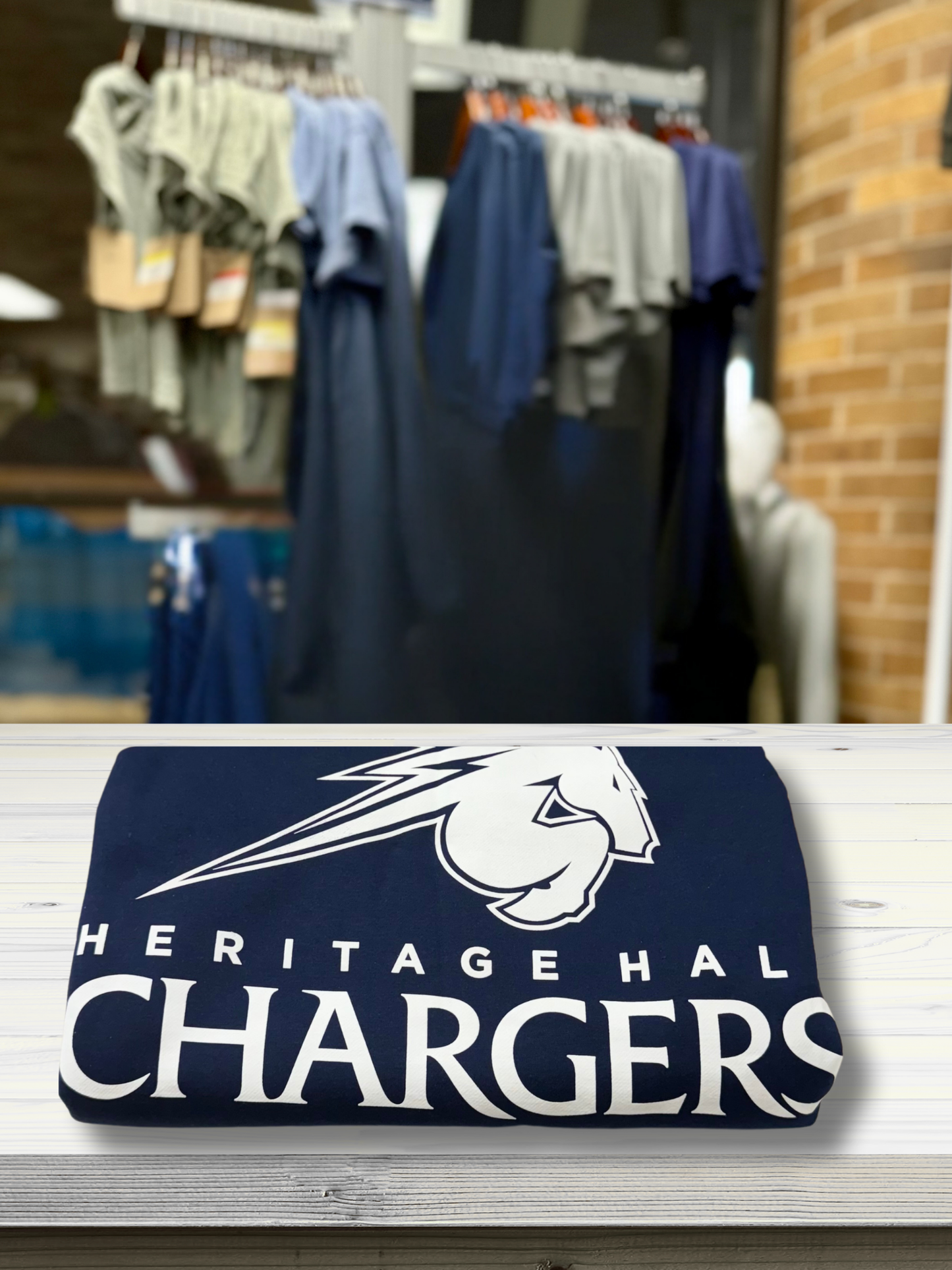 Chargers Sweatshirt Blanket, navy