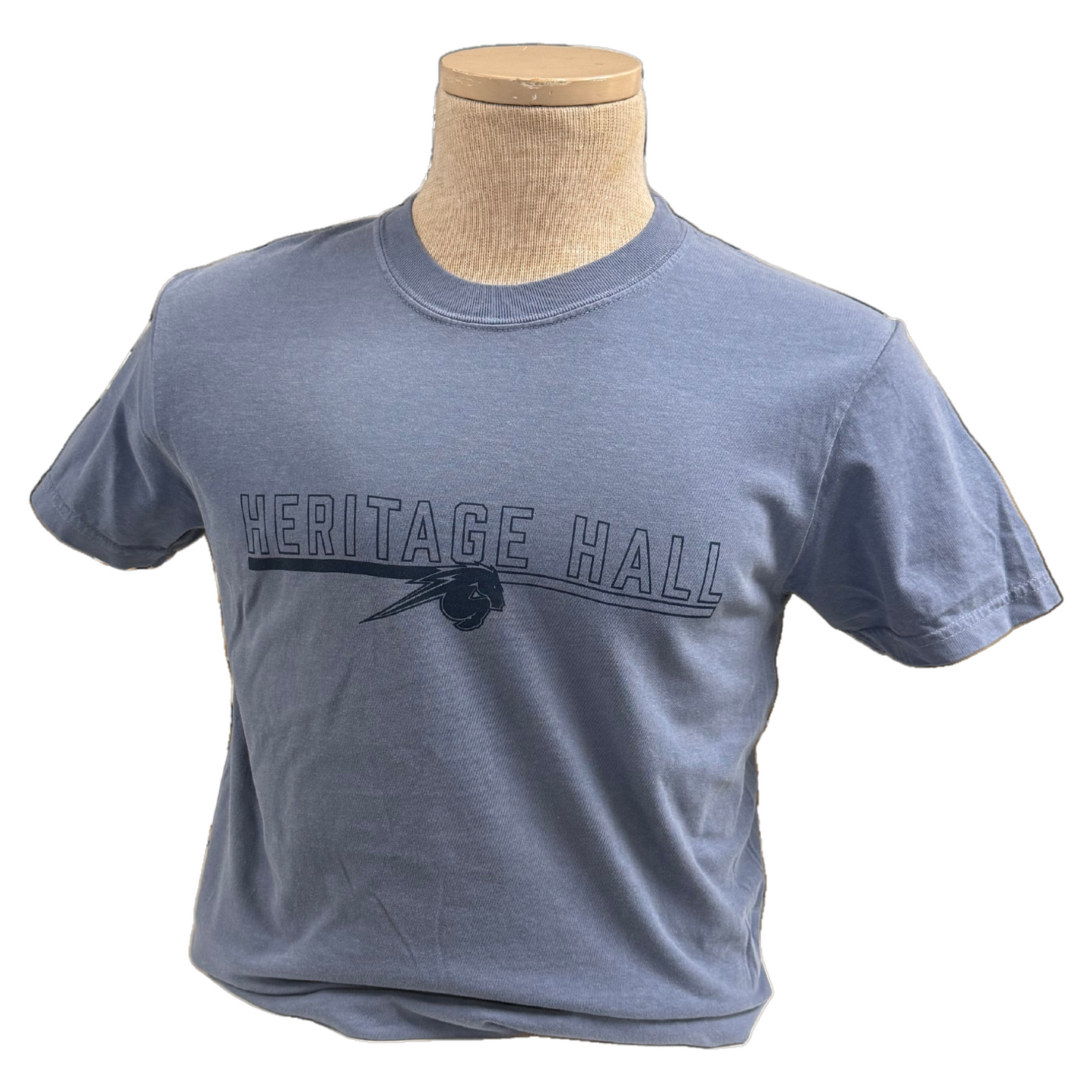 *Curbside Apparel T-Shirt, blue, navy Heritage Hall