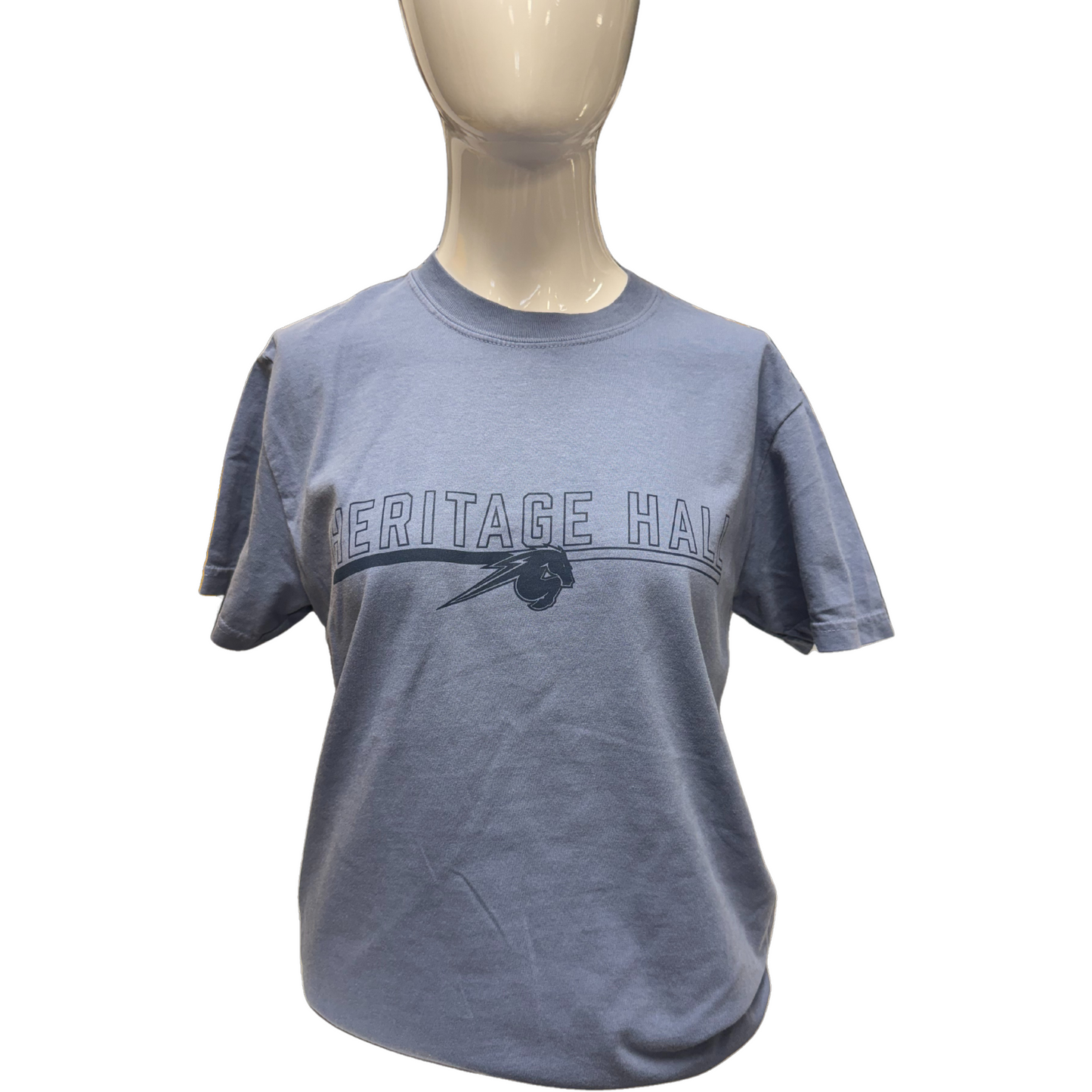 *Curbside Apparel T-Shirt, blue, navy Heritage Hall