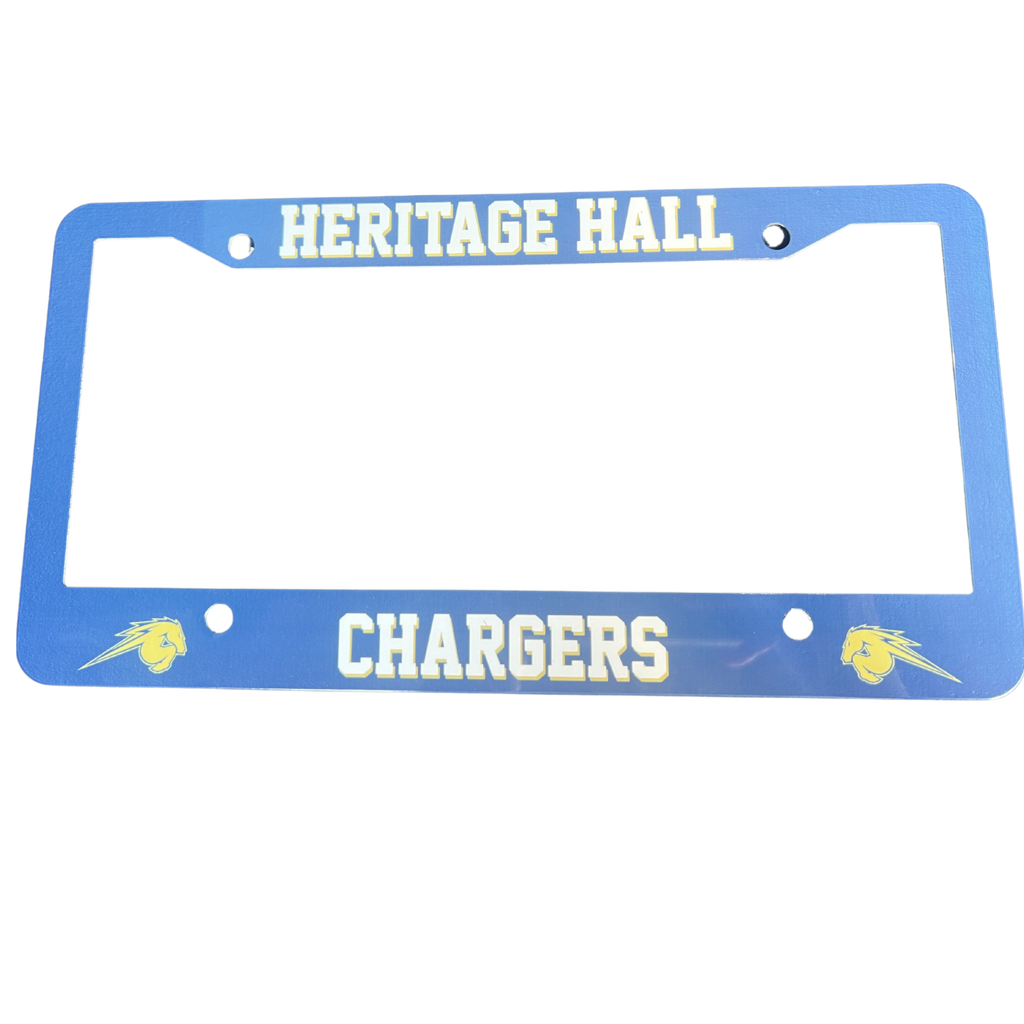 License Plate, Heritage Hall Chargers