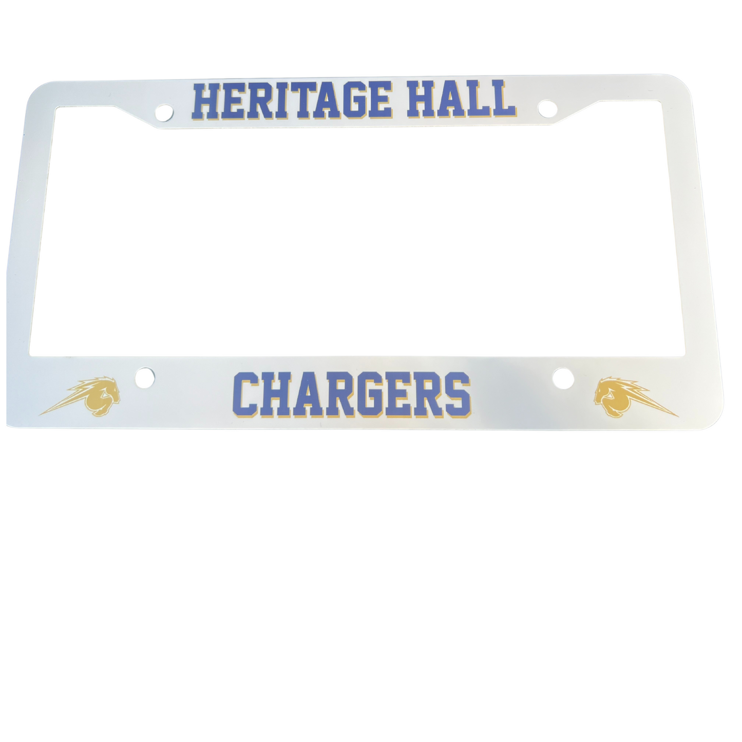 License Plate, Heritage Hall Chargers