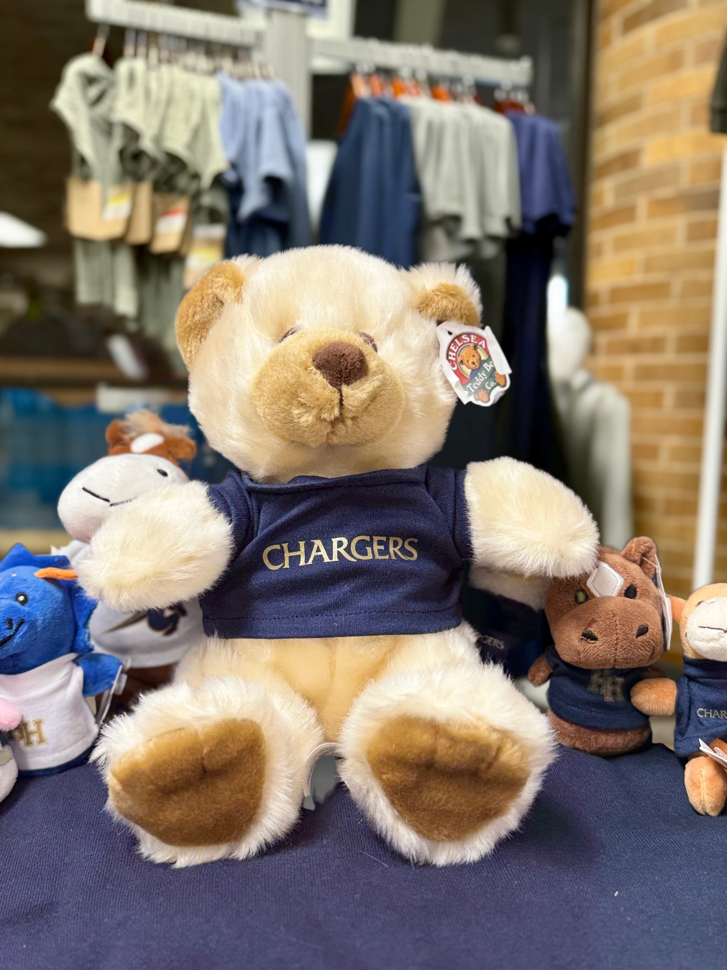 Max Charger Bear, navy Tee