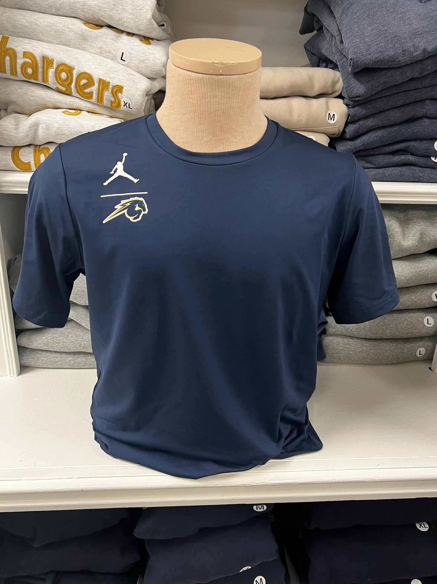 Men's Jumpman Performance SS Shirt, navy