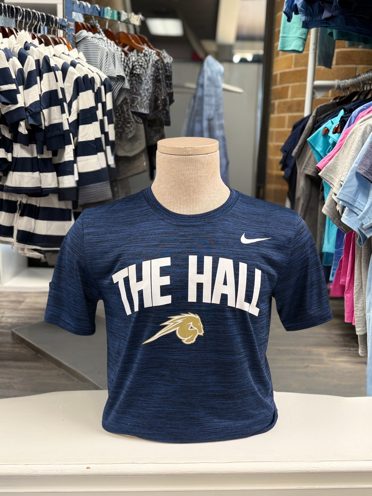 Men's Nike Velocity Legend T-Shirt, navy, THE HALL