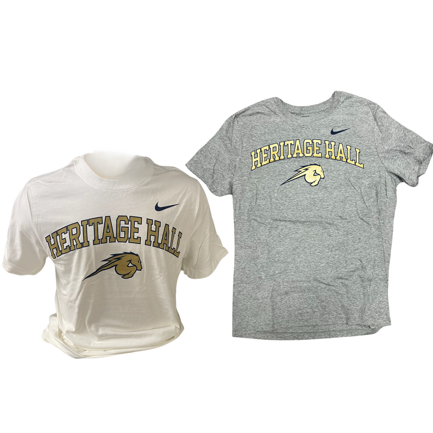 Men's Nike T-Shirt, gold Her Hall, horse