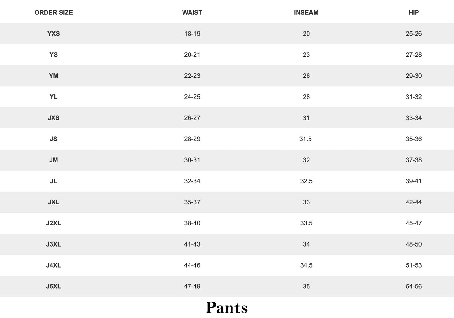 Cheer Pants 2025