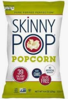 Skinny Pop Popcorn