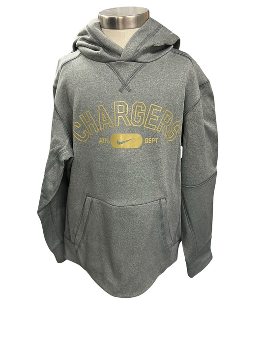 **Youth Nike Sweatshirt Hoodie, open block Chargers