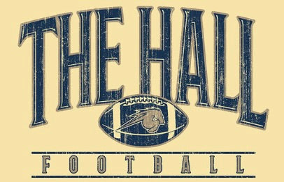 *Adult The Hall Football gold shirt
