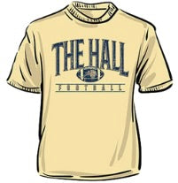 *Adult The Hall Football gold shirt