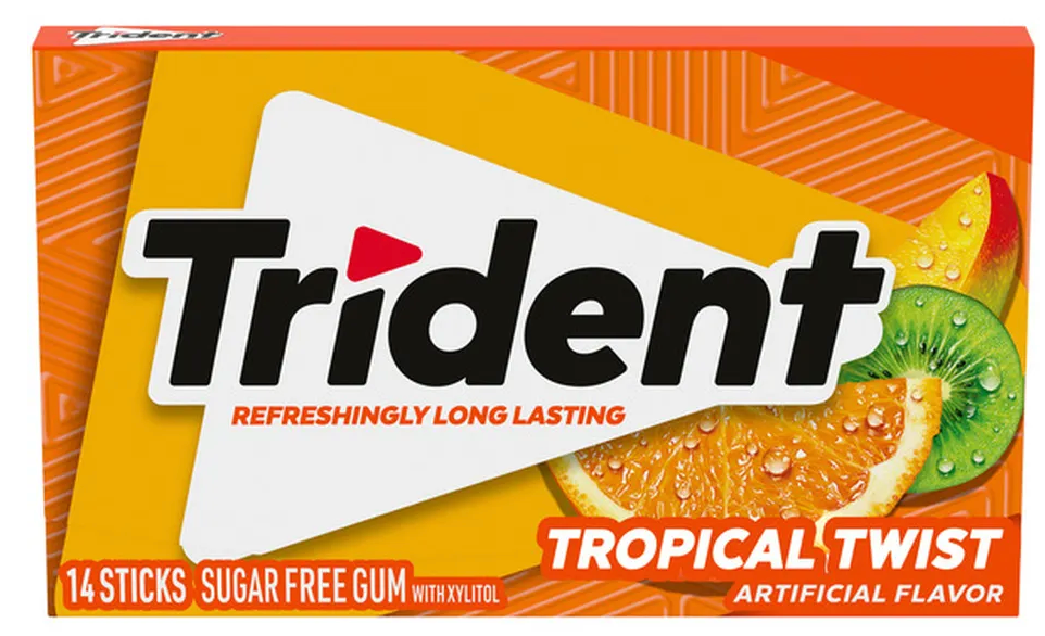 Trident gum tropical twist