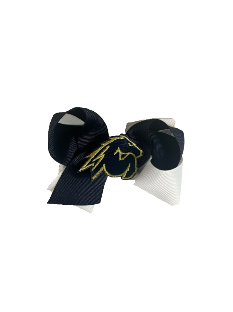 Spirit Society Two Tone Bow Charger Large