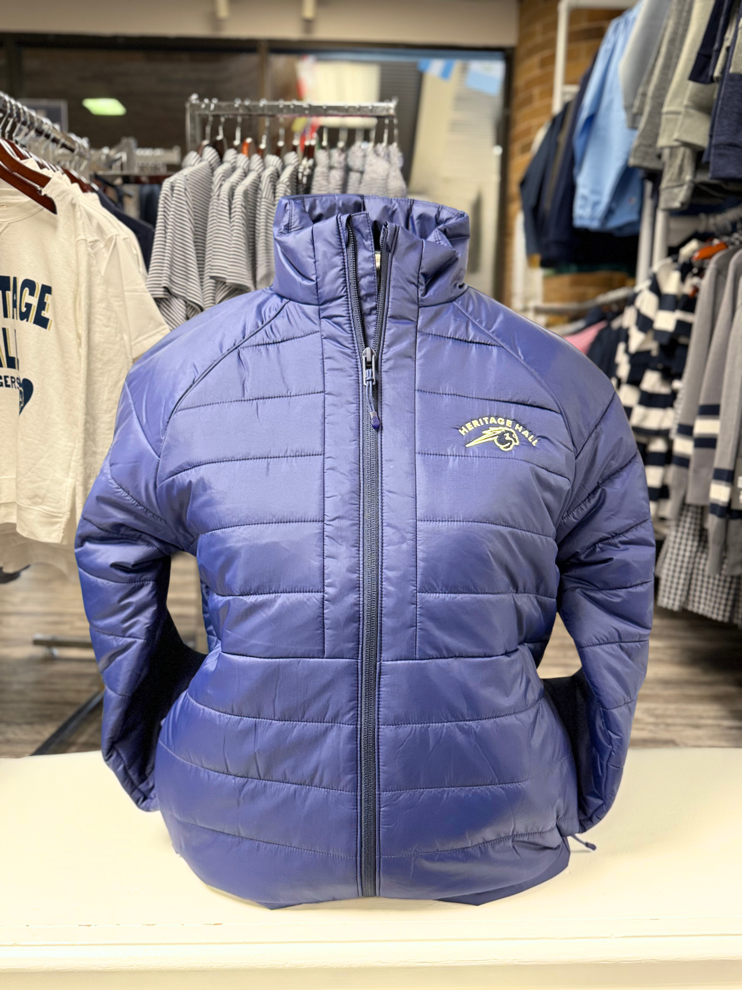 UA Storm Insulate Jacket, navy, Heritage Hall