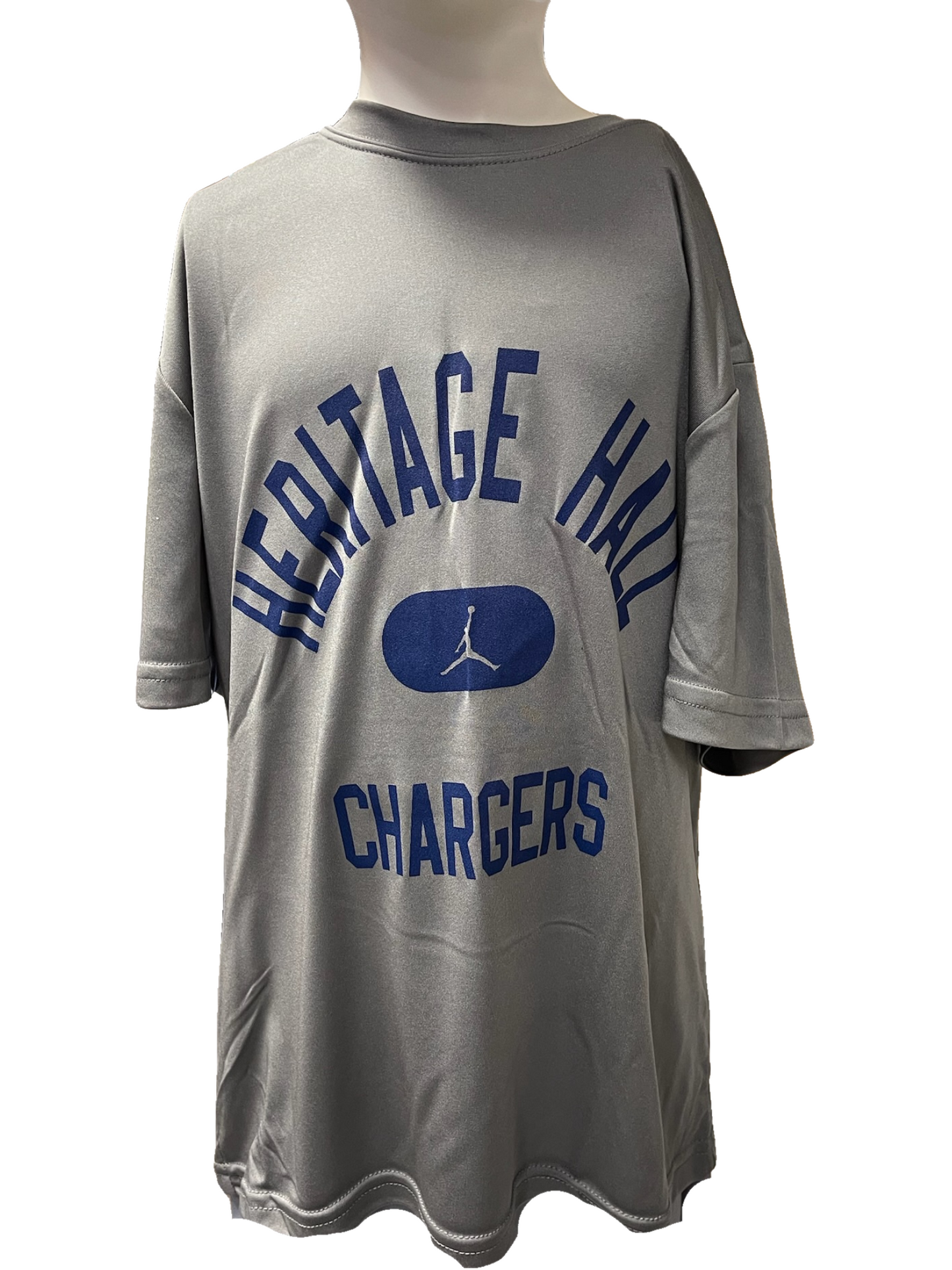 Youth Jordan Jumpman dri-fit t-shirt, Heritage Hall Chargers