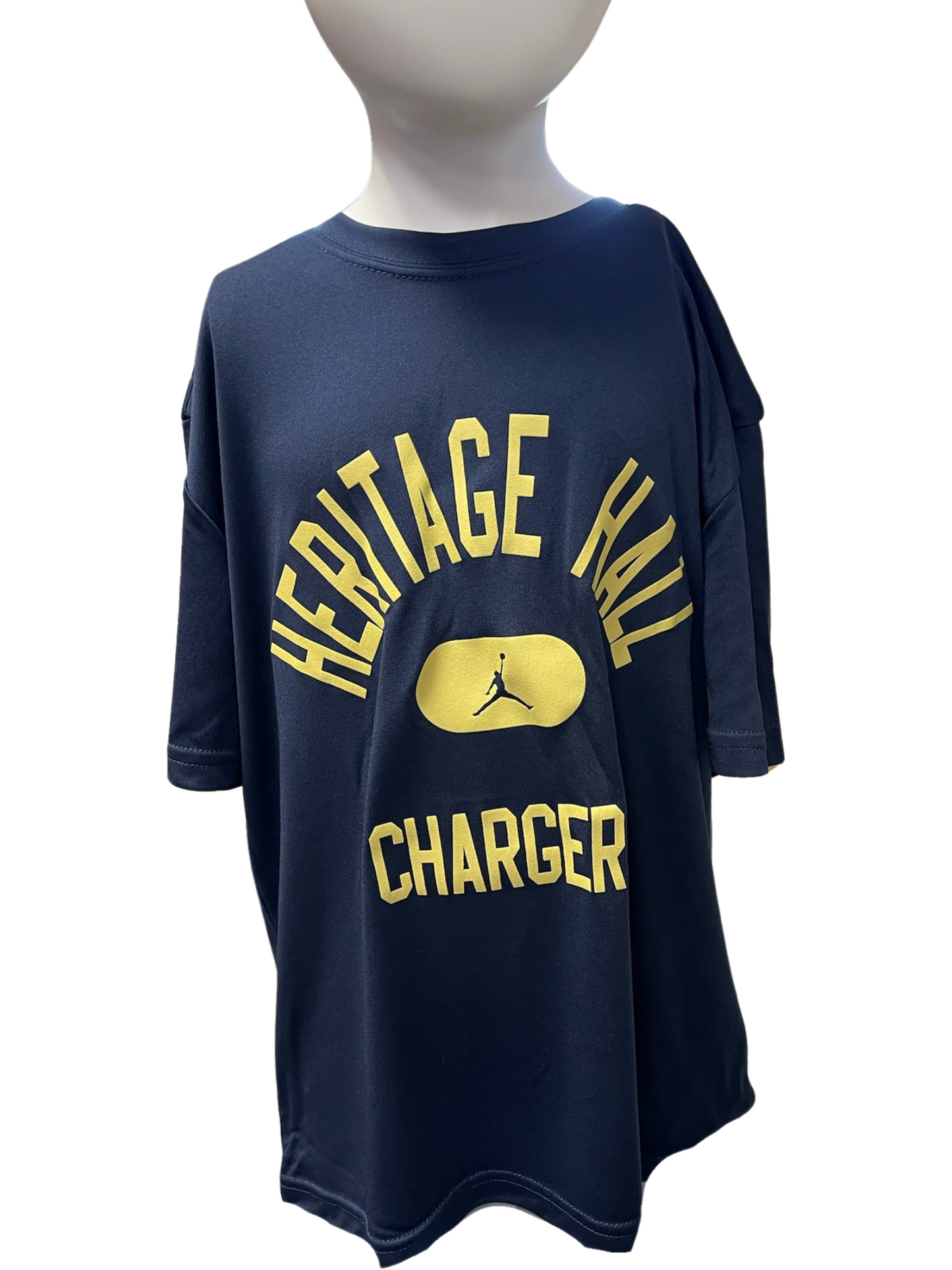 Youth Jordan Jumpman dri-fit t-shirt, Heritage Hall Chargers