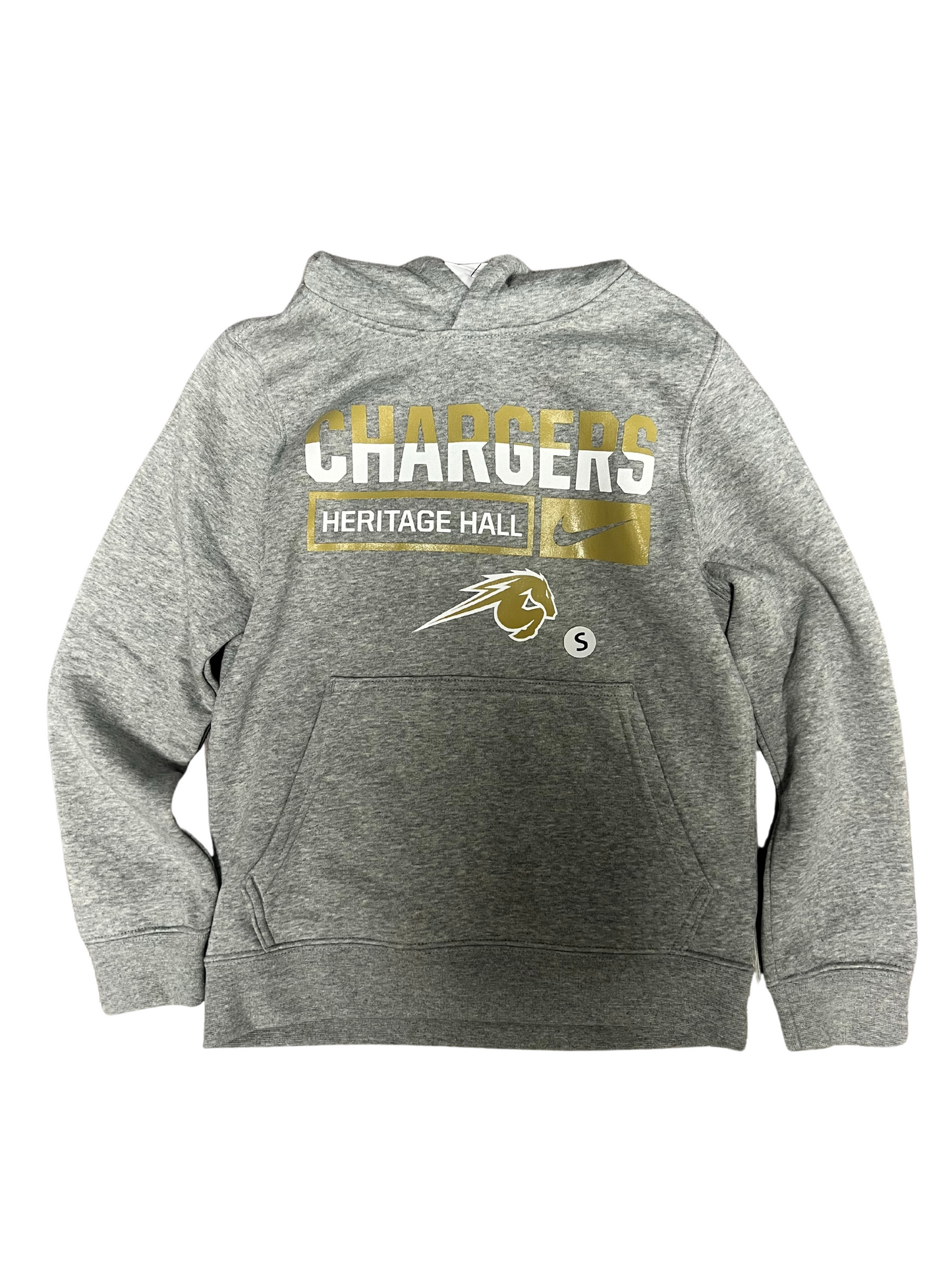 Youth Nike CLub Fleece PO Hoody Chargers