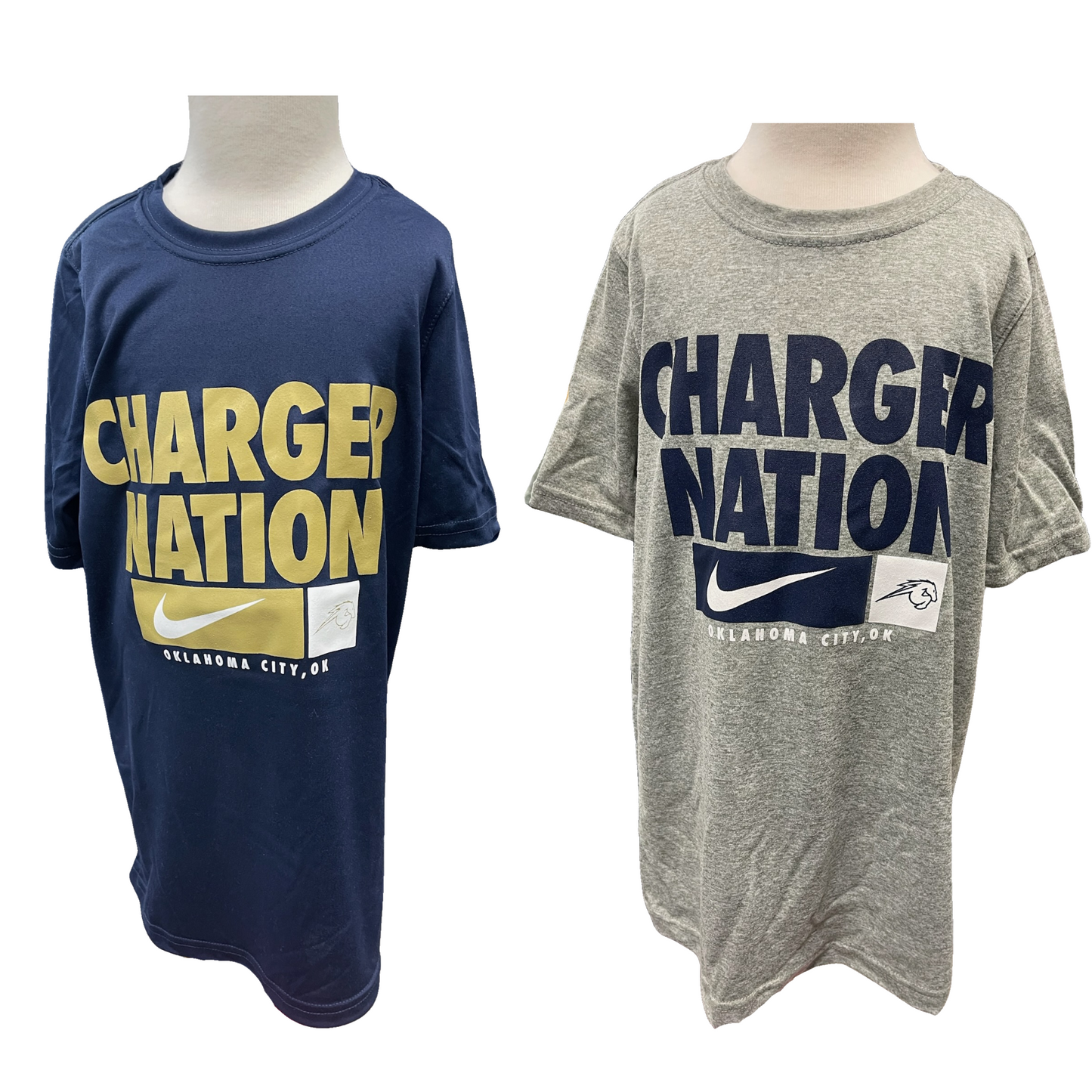Youth Nike Dri-fit t-shirt, Charger Nation