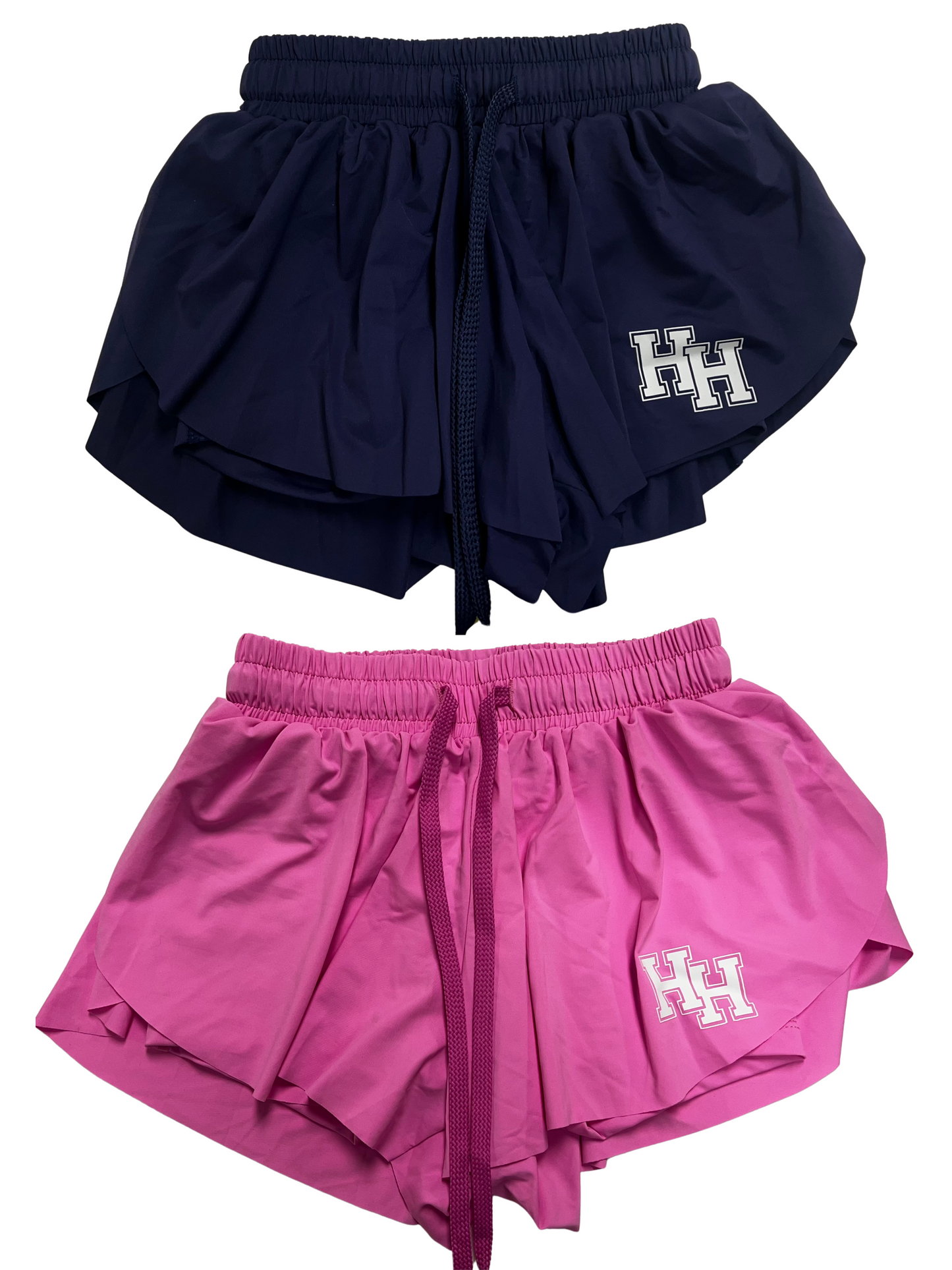 *Youth Spirit Society Butterfly shorts, white stacked Hs