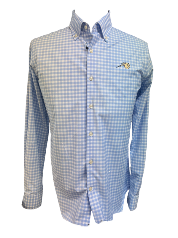 **Horn Legend Men's Performance Button Up Sky