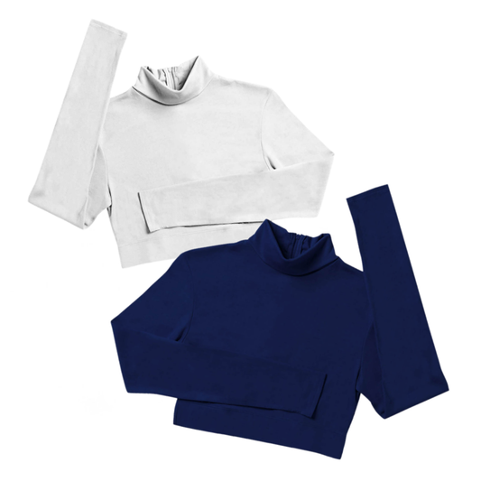 Cheer Mock Turtleneck Halftop