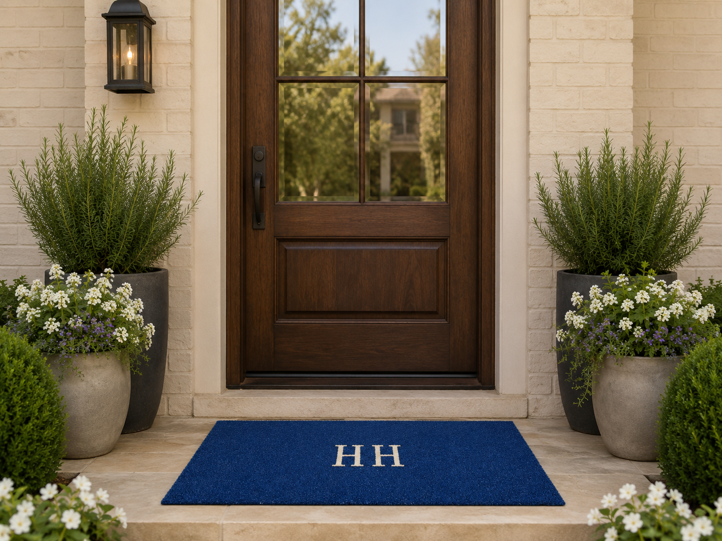 Always Greener large HH navy mat