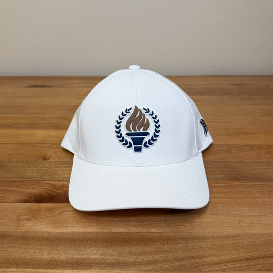 Branded Bills Hat, white, torch