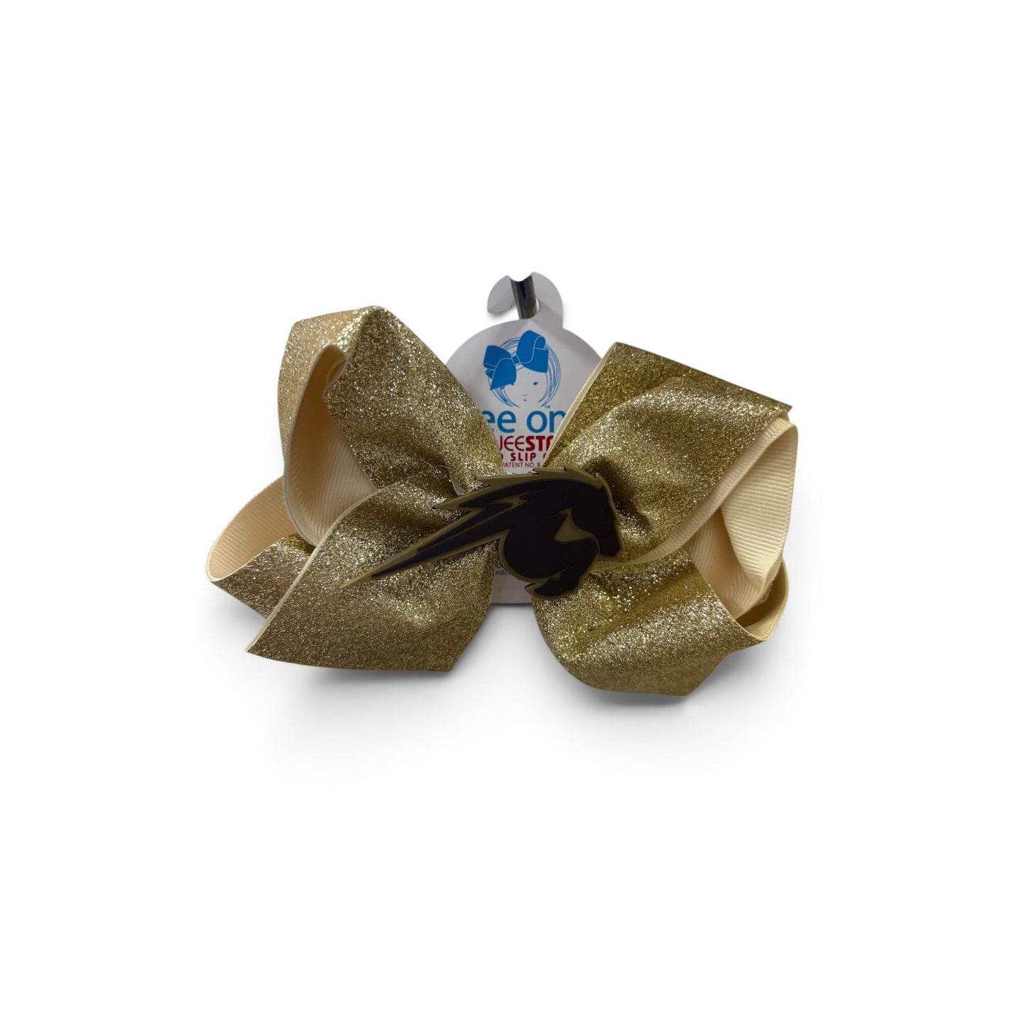King Glitter Bow, gold, HH