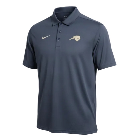 Men's Nike Dri-FIT Tour Polo, navy, Charger Horse
