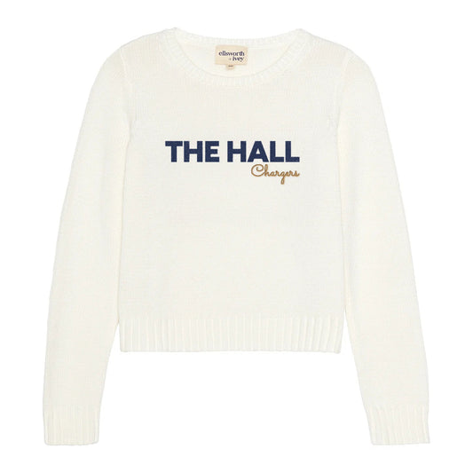 Women's ellsworth+ivey sweater, cream, THE HALL chargers