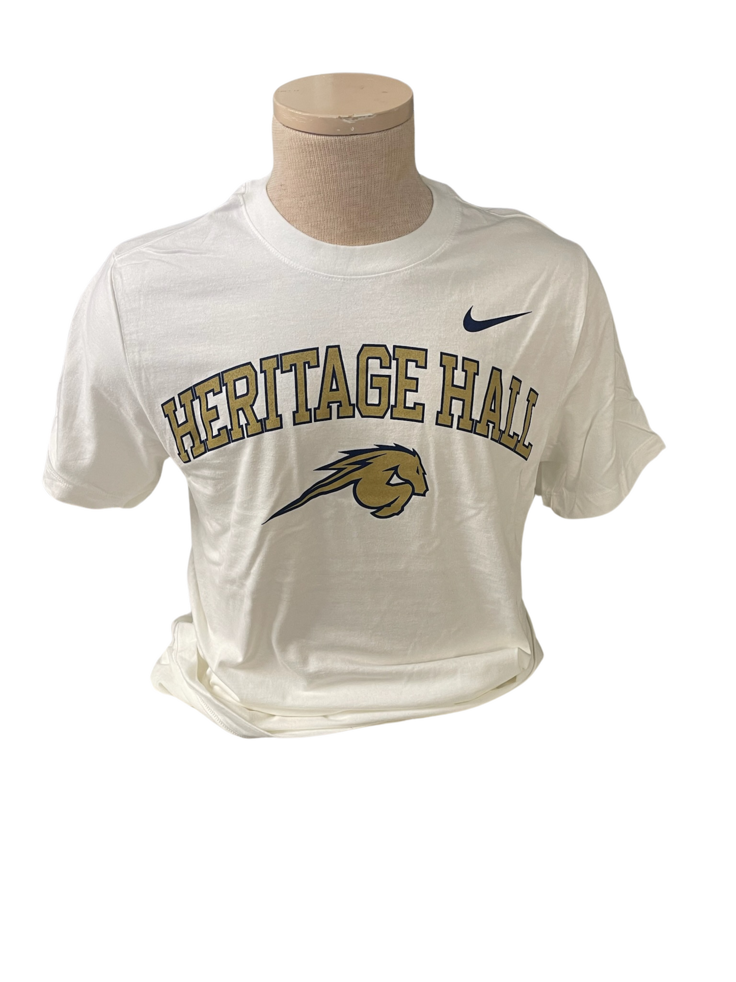 Men's Nike T-Shirt, gold Her Hall, horse