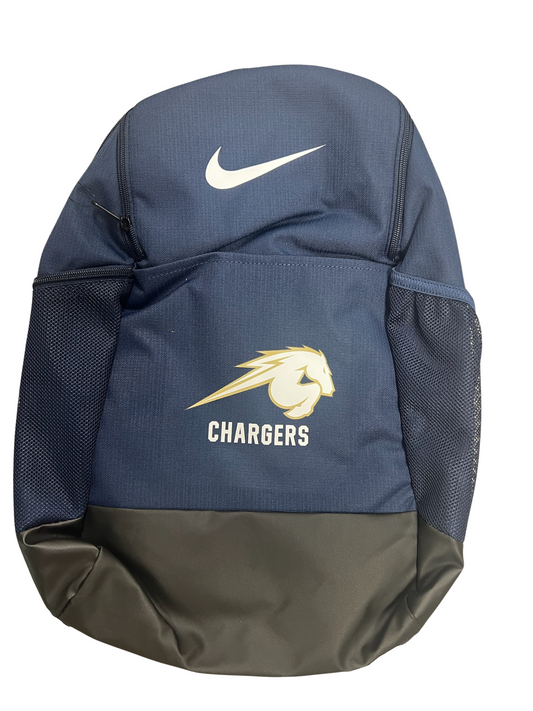 Backpack, Nike, Navy, horse Chargers