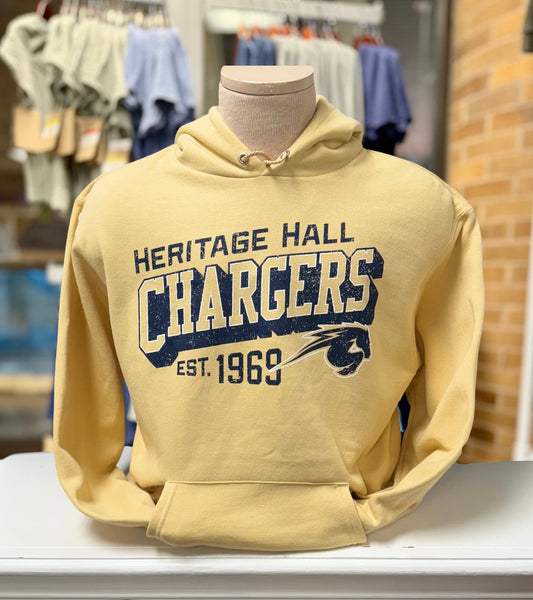 Champion Powerblend Fleece Hood, vegas gold