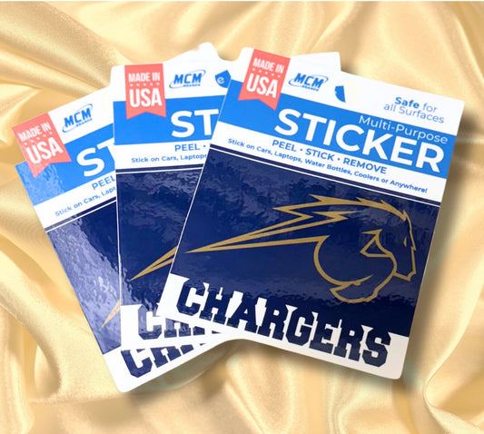 Charger Decal, Navy
