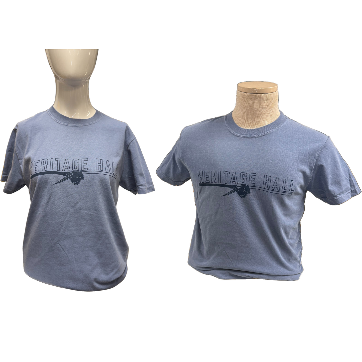 *Curbside Apparel T-Shirt, blue, navy Heritage Hall