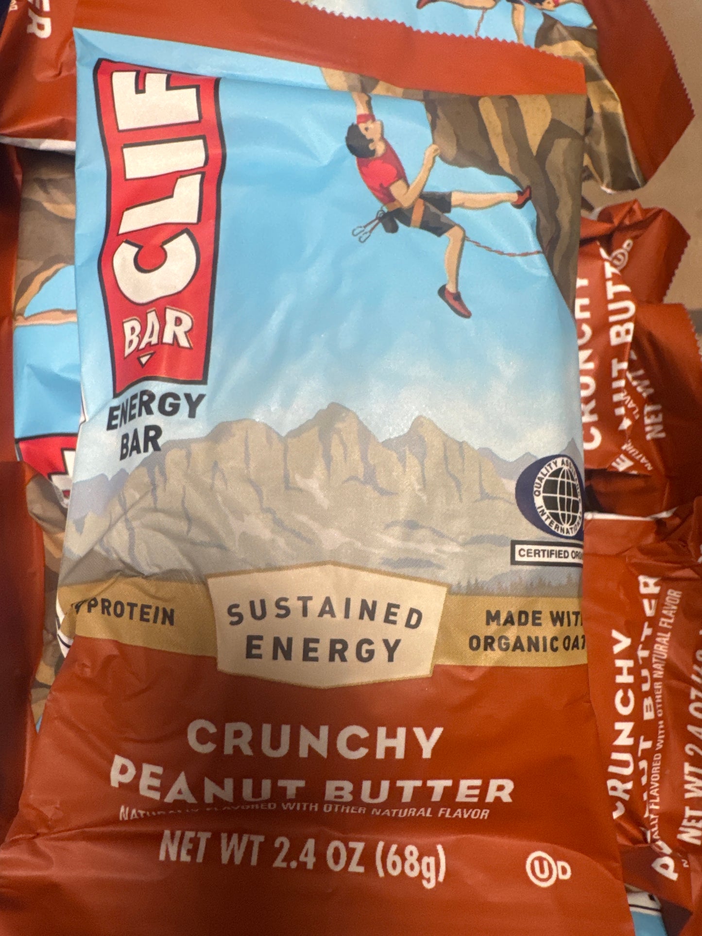 Clif bar peanut butter crunch