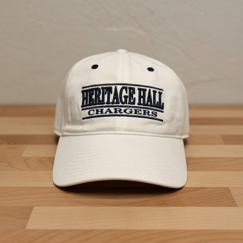 The Game hat, white, Heritage Hall bar hat