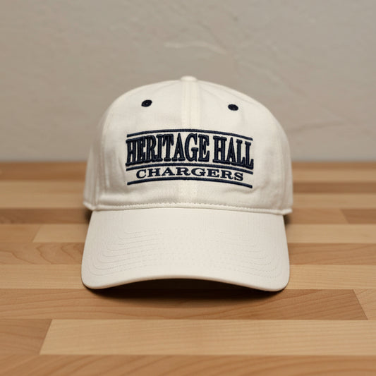 The Game hat, white, Heritage Hall bar hat