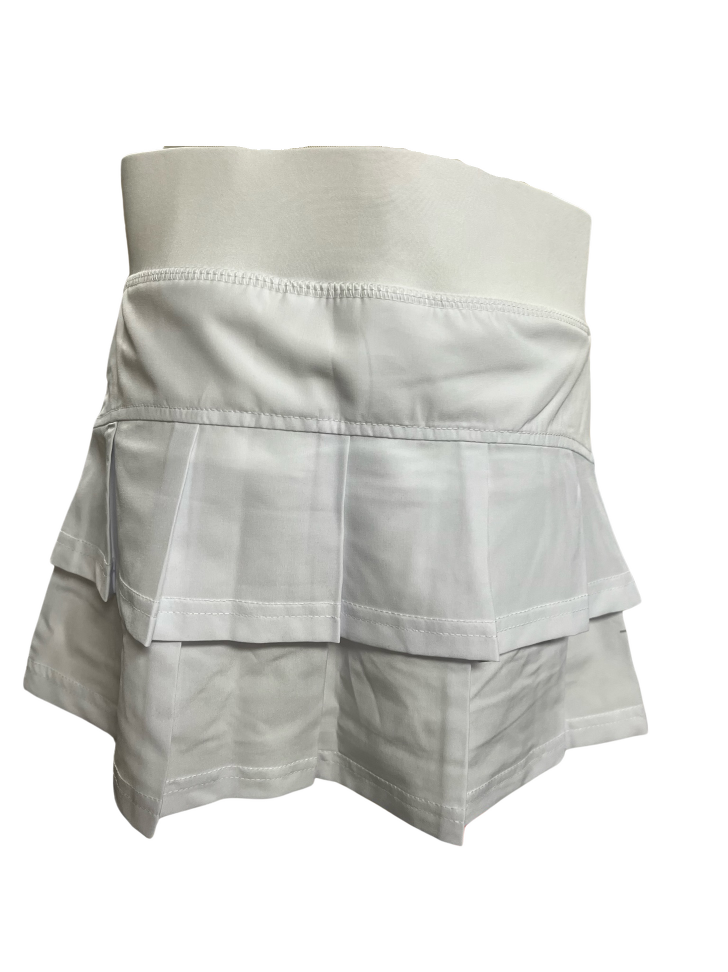 Youth Skirt, white with Heritage Hall