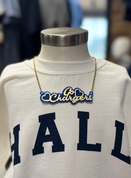 Go Chargers Necklace