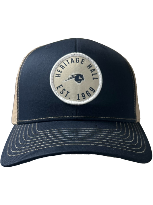 Hat, navy, patch Heritage Hall Est. 1969