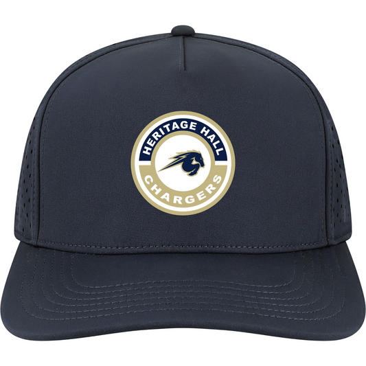 Youth hat, Legacy, navy, HHall Chargers round patch