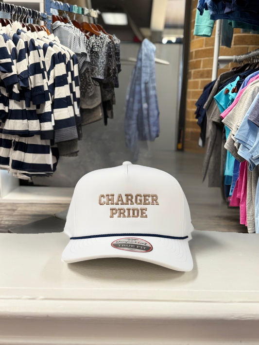 Imperial Hat, white, Charger Pride