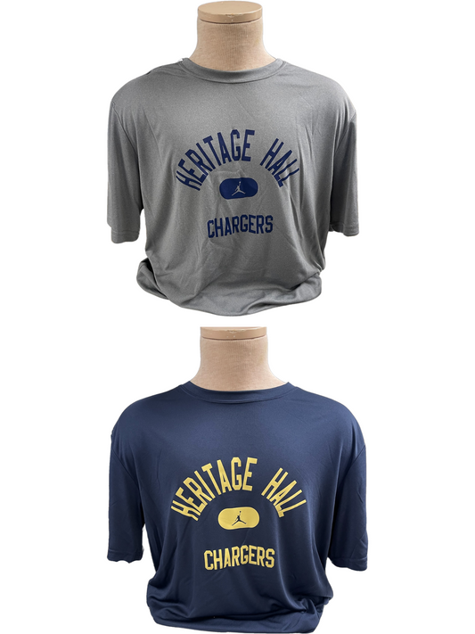 Jordan Jumpman dri-fit t-shirt, Heritage Hall Chargers