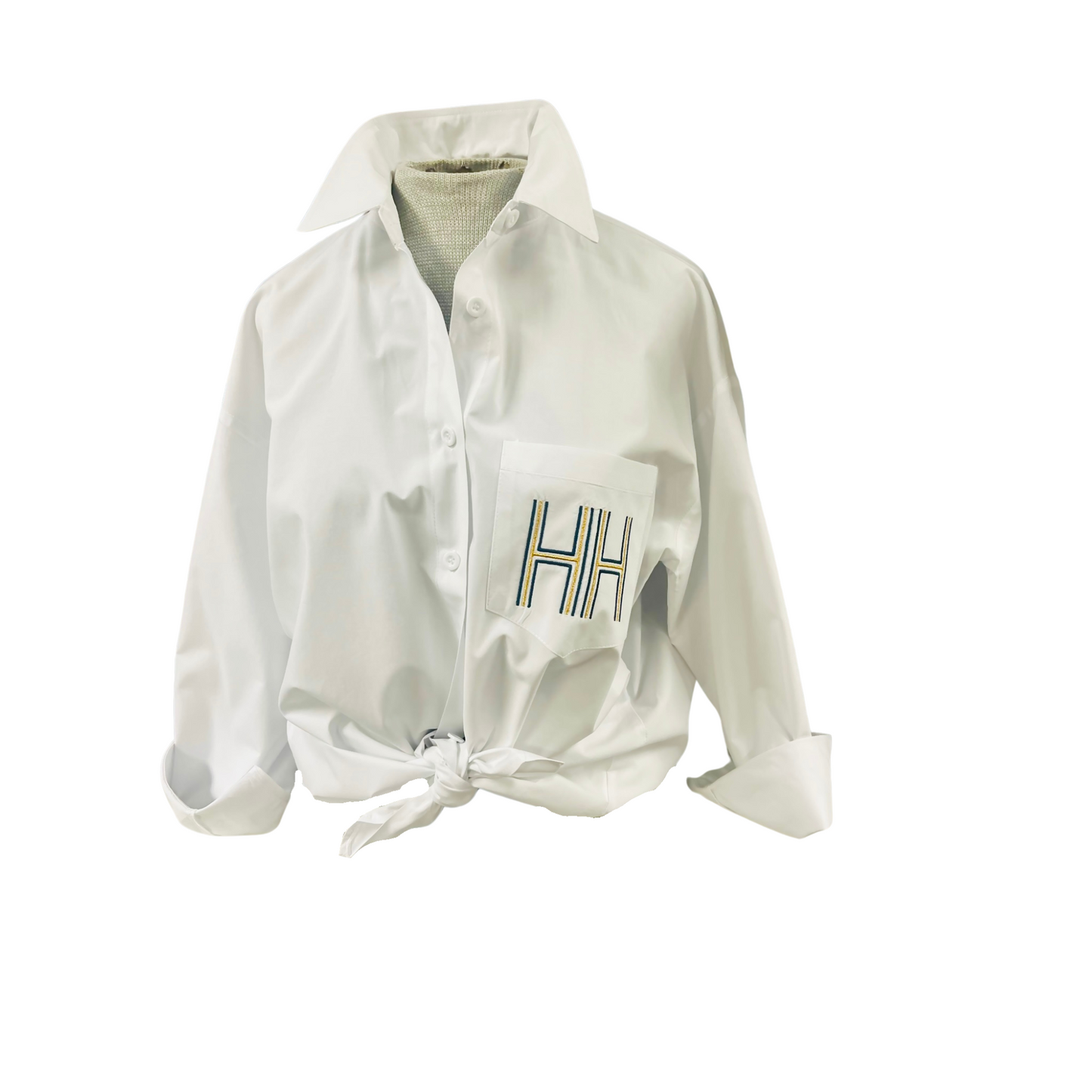 Women's Long Sleeve button down, HH pocket