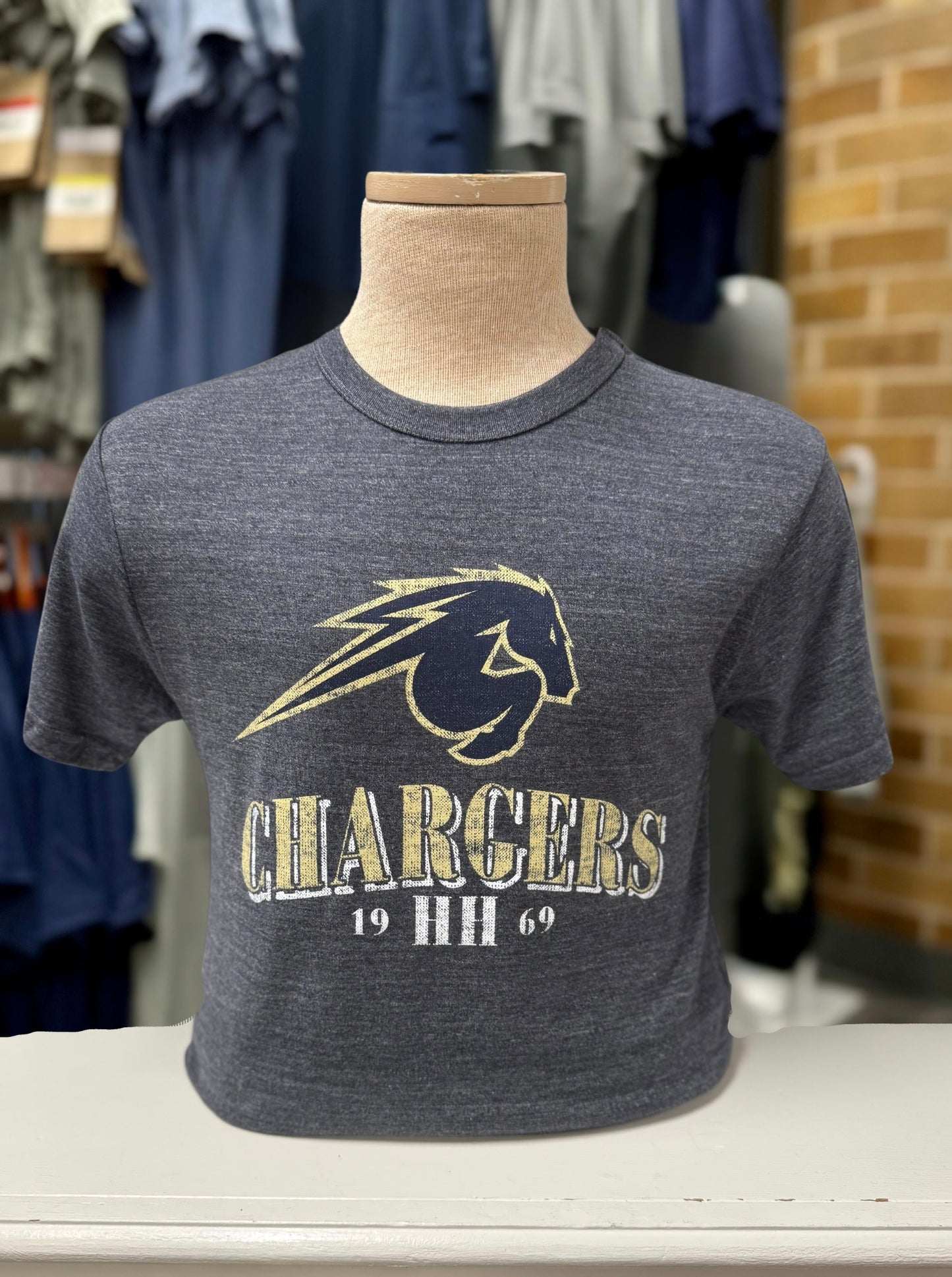 League T-Shirt, Navy, 19 HH 69