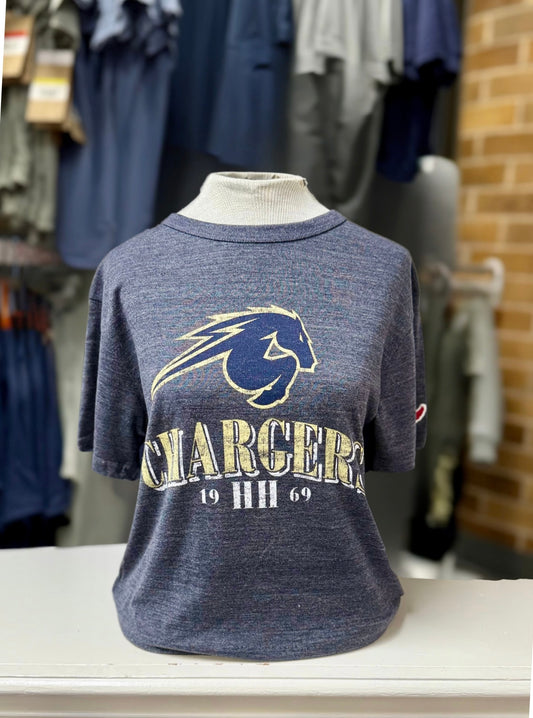 League T-Shirt, Navy, 19 HH 69