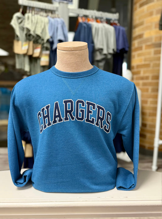 League Crewneck Sweatshirt, blue, Navy Chargers